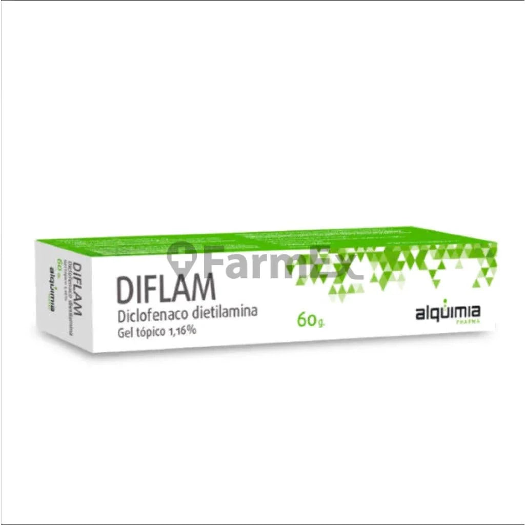 Diflam Gel Tópico 1,16% x 60 g Alquimia Pharma